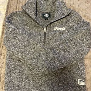 ROOTS 1/4 ZIP COZY SWEATER